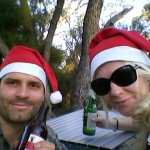 Weihnachtsurlaub - Unterwegs in Western Australia - Am Wave Rock